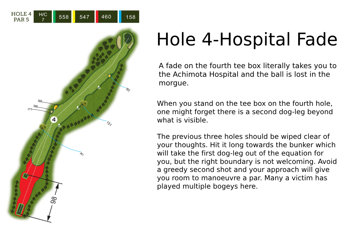 Hole 4 Layout